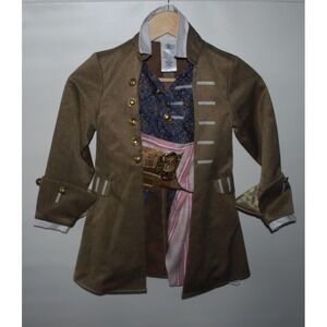 Disney Pirates of the Caribbean Kids Costume Jacket Size 5/6 – Pirate Top Only
